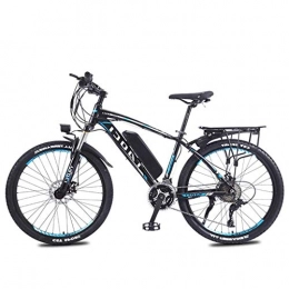 LZMXMYS Bici elettriches LZMXMYS Bici elettrica, Adulti 26 Pollici Bici Ruote in Lega di Alluminio 36V 13Ah Lithium Battery Mountain Bike Bicicletta (Color : Black)