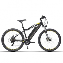 LZMXMYS Bici elettriches LZMXMYS Bici elettrica, Bici elettrica for Adulti, in Lega di Alluminio Ebikes Biciclette all Terrain, 27.5" 48V 400W 13Ah Rimovibile agli ioni di Litio Montagna-Bici for Mens (Size : Shimano 27)