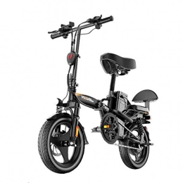 LZMXMYS Bici elettriches LZMXMYS Bici elettrica, bici elettrica for gli adulti, Commute pieghevole bicicletta elettrica Ebike Con 350W motore, da 14 pollici 46V Ebike Con 10-25Ah batteria al litio, Citt biciclette Velocit m
