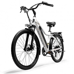 LZMXMYS Bici elettriches LZMXMYS Bici elettrica, bici elettrica for gli adulti, Commute pieghevole bicicletta elettrica Ebike Con 400W motore, da 14 pollici 36V Ebike Con batteria al litio rimovibile, Citt biciclette Velocit