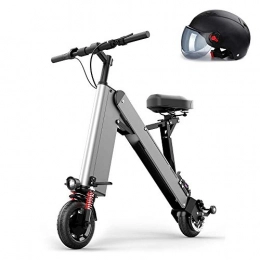 LZMXMYS Bici elettriches LZMXMYS Bici elettrica, Bici elettrica Pieghevole for Adulti Pieghevole Ebike con 350W Motore e Rimovibile 48V Batteria al Litio, Telaio in Lega di Alluminio