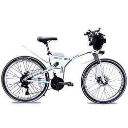 LZMXMYS Bici LZMXMYS Bici elettrica, Elettrico Pieghevole Bici for Adulti Urbano Commuter E-Bike Citt Bicicletta 1000w Motore e 48v 13Ah Batteria al Litio velocit Massima 35 km / h capacit di carico 150 kg Shoc