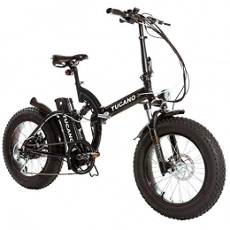 marnaula - tucano Bici marnaula - tucano Monster 20 FS eBike Plegable - Suspensin Delantera - Motor 500W(Nero)