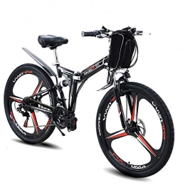 MERRYHE Bici MERRYHE 26 Pollici Pieghevole Mountain Bike Elettrica 350W-48V Rimovibile Li-Batteria E-Bike Bici da Neve MTB Citybike 21 velocità Attrezzi Bicicletta Intelligente da Strada