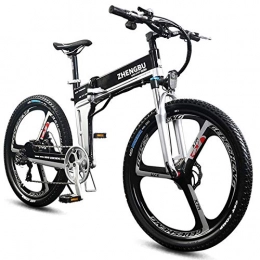 MERRYHE Bici MERRYHE Bicicletta Pieghevole Elettrica 400W-48V-10AH Li-Batteria Rimovibile Bicicletta da Montagna 21 velocità Gear Bici da Neve E-Bike MTB Citybike Strada Intelligente Citybike