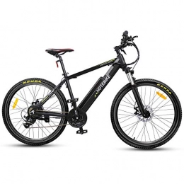 Minkui Bici Minkui Batteria per pendolare elettrica da Città da 26 Pollici per Mountain Bike elettrica da 36V10ah da 350 W ad Alta Potenza per Bici da Strada per Bici da Strada-Nero