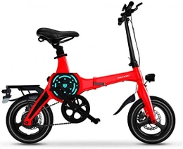 MQJ Bici MQJ Ebikes Biciclette Elettriche Veloci per Adulti da 14 Pollici Portatile Mountain Mountain Mountain Bike per Adulto con 36V Batteria Agli Ioni Di Litio E-Bike 400W Motore Potente Adatto per Adulti