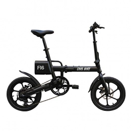 MSK Bici MSK Bici elettrica, 21in Scooter Pieghevole Regolazione della velocit, 6 Marce, Faro LED, Corpo in Alluminio, Facile da trasportare Max Viaggio 40-60 km, Black