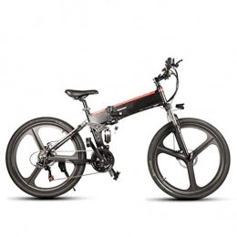 NYPB Bici NYPB Bicicletta Elettrica Pieghevole, 20 Pollici Adulto Citt Bici Elettrica da Mountain Motore 350 W fornisce Un Massimo di 30 km / h Batteria 48V 10Ah per Adulto Unisex