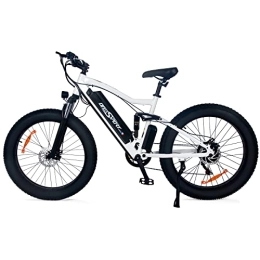 OneSport Bici elettriches Onesport Bici Elettrica Ebike Mtb: Forcella Mtb Motore a 26 Velocità Ammortizzata 250w Bicicletta Elettrica Assistita 48v Bicielettriche Per Adulti