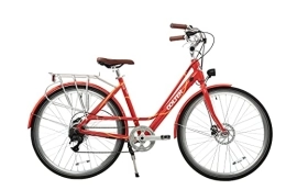 Generic Bici Oolter Etta E-Bike da donna 28" – Bicicletta elettrica per adulti, con 7 velocità, batteria 36 V 7 Ah