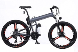 PARTAS Bici elettriches PARTAS Viaggi Convenienza Un Sano di Viaggio 27 velocit elettrica Mountain Bike, 250W 26 '' Bicicletta elettrica Estraibile 48V 14Ah agli ioni di Litio, Freno a Disco di Tre modalit Operative