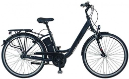 Original Prophete Bici elettriches Prophete Alu-City 28" | Nero | Donna | 250 W | 36 V | Batteria Samsung 12, 8 Ah | ca. 100 km | Motore centrale | 7 marce Shimano Nexus | Aiuto di avviamento | Altezza telaio 46 cm | Freni a cerchione