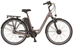 Prophete Bici Prophete Geniesser 20.EMC.30 City E-Bike 28" Aeg Easydrive, Unisex-Adulti, Grigio, RH 49