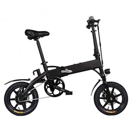 Qinmo Bici Qinmo Bicicletta elettrica Portatile Pieghevole, 3 modalità di Guida 25 km Gamma Batteria 250W Motore 7.8Ah Litio Massima velocità / h 14 Pollice Pneumatici, Modo di Crociera