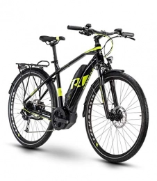 RAYMON Bici Raymon, bicicletta elettrica Tourray E 4.0 Pedelec 2020, colore nero / verde, 60 cm