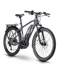 RAYMON Bici Raymon, bicicletta elettrica Tourray E 6.0 Pedelec 2020, colore grigio, Nero , 52 cm