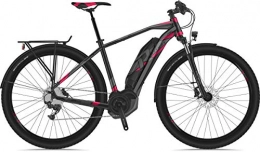 RAYMON Bici RAYMON E-Tourray 6.0 Pedelec Bicicletta elettrica Trekking, Grigio / Rosso 2019, 48cm