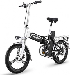 RDJM Bici RDJM Bciclette Elettriche 20 Pollici Bicicletta elettrica, 48V400W Brushless Motor, Il 21 / 30 / 35Ah Litio Opzioni Batteria, Battery Life 110-200KM, Handicap Meeting di Viaggio, 35AH