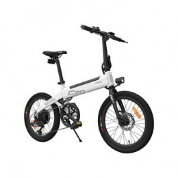 Sanvaree Bici Sanvaree HIMO C20 Bici elettriche per Adulti Bici elettrica Pieghevole Motore 250W 3 modalità di Lavoro, e-Bike con Pedale per Il pendolarismo (White)