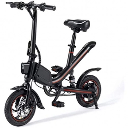 SBR Bici SBR Bicicletta elettrica Pieghevole compatta Leggera 250 W 36 V con Luce Anteriore Doppio Freno a Disco Avvertimento Fanale Posteriore Pieghevole E-Bike Bicicletta da Città Carico Massimo 150 kg