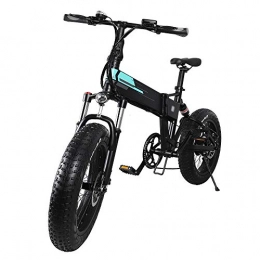 Sconosciuto Bici Sconosciuto Bicicletta Elettrica Pieghevole Ruote Larghe 20 x 4 Pollici 500W 40km / h Ciclomotore Batteria al Litio Bici da Città / Montagna in Alluminio Display LCD 3 modalità [EU Stock