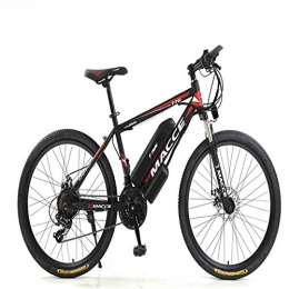 Shiyajun Batteria al Litio Mountain Bike elettrica 26 Pollici 21 velocità 36V Bici elettrica per Adulti Fuoristrada Bici elettrica bici-Nero-verde-26