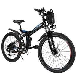 Speedrid Mountain Bike Pieghevole per Bici elettrica, Pneumatici 26/20 Ebike Bici elettrica per Bici con Motore brushless da 250 W e Batteria al Litio 36 V 8 Ah Shimano 21/7 velocità