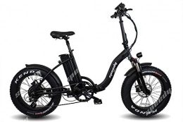 Speedy Ebike Bici Speedy Ebike - Elegant 750w 48v - 17, 5ah Bicicletta Elettrica Pieghevole Fat Bike (Nero)