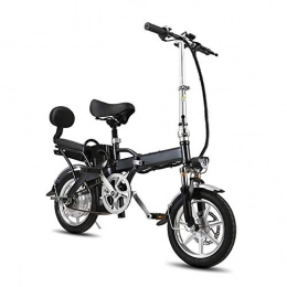 Starsmyy Bici elettriches Starsmyy Bicicletta Elettrica Pieghevole con 250W Motore, City Bike Pieghevole, Bici Elettrica Bicicletta in Lega di Alluminio da 14 Pollici Portatile, Carico Massimo 150 kg