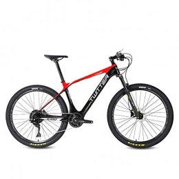 Super-ZS Bici Super-ZS Mountain Bike elettrica in Fibra di Carbonio, Batteria al Litio da 10A (incorporata / Esterna) con Batteria al Litio Leggera per Esterno con Alimentazione elettrica