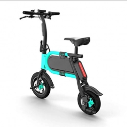 SYCHONG Bici Elettrica - Ebike Portatile Pieghevole per Pendolarismo E Tempo Libero, Bicicletta Unisex A Pedalata Assistita, 350 W / 36 V.