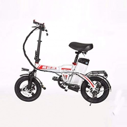 SYJ Bici SYJ Auto elettrica Pieghevole, Bicicletta elettrica Montagna elettrica Bicicletta Batteria al Litio Auto elettrica Adatta per Adulti Fare la Spesa 48v27a