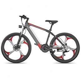 TANCEQI Bici TANCEQI Bici Elettrica E-Bike Pneumatici da 26 Pollici per Adulto, in Lega di Magnesio E-Bike Biciclette all Terrain da Citt / Àtrekking / Mountain, Freni A Doppio Disco, per Adulto Unisex, Rosso