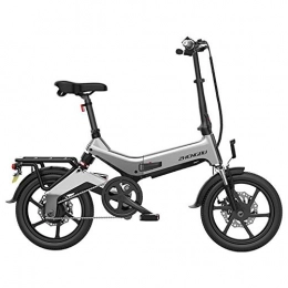 TANCEQI Bici TANCEQI Bicicletta Elettrica Pieghevole 250W da 16 Pollici da Citt / Àtrekking Lega di Alluminio Bici Elettrica Adulto E-Bici, Freno A Disco LCD Meter Uomini Donne