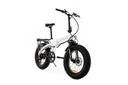 Tucano Bikes Bici Tucano Bikes Monster HB Bicicleta Eléctrica Plegable, Blanco (Benz), Talla única …