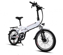 TX Bici TX Bici elettrica Pieghevole Mini Dimensioni Interruttore per 48V Batteria al Litio da 20 Pollici in Lega di Alluminio da 20 kg, Ingresso di Carica USB