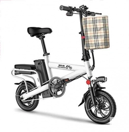 TX Bici TX Mini Scooter Elettrico Pieghevole Piccolo Scooter Interruttore di 3 Modelli Batteria al Litio Rimovibile 36v 85km, Ruota da 12 Pollici