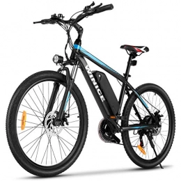 Vivi Bici VIVI Bici Elettrica, 26'' Mountain Bike Elettrica, 350W Bicicletta Elettrica Per Uomo / Donna Con Batteria Agli Ioni Di Litio Rimovibile Da 10, 4 Ah, Shimano 21 Velocità