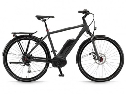 Winora Bici elettriches winora E-Bike Sinus Tria 9 uomo CRUISE 500Wh 28'' 9v grigio opaco taglia 52 2018 (City Bike Elettriche) / E-Bike SinusTria 9 man CRUISE 500Wh 28'' 9s grey matt size 52 2018 (Electric City Bike)