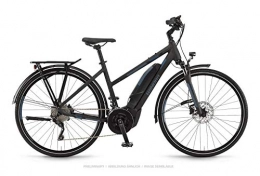 Winora Bici elettriches Winora Yucatan 20 500 - Bicicletta elettrica da Donna Pedelec, Modello 2019, 48 cm, Colore: Nero