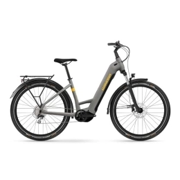 Winora Bici Winora Yucatan X8 Low 27.5'' 100mm 8v 720Wh Yamaha PW-S2 Grigio / Giallo Taglia L (Trekking Elettriche)