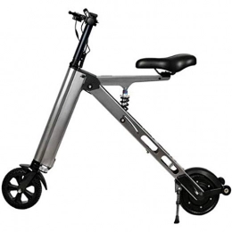 WXQKD Bici elettriches WXQKD Doppio Freno a Disco Portatile Bicicletta Pieghevole Bicicletta elettrica Pieghevole per Il Ciclismo, Veloce, Potente, 120 kg di Resistenza di carico