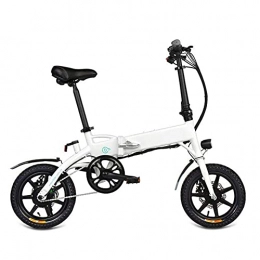 XBSXP Bici XBSXP Biciclette elettriche Pieghevoli per Adulti Biciclette elettriche Comfort Biciclette da Strada 14 Pollici, Batteria al Litio da 11, 6 Ah, Lega di Alluminio, con Freno a Disco