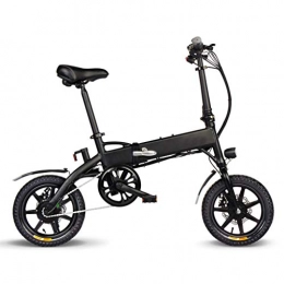 YUN&BO Bici YUN&BO Bicicletta elettrica Pieghevole, Bicicletta elettrica da 14 Pollici Power Assist con Motore da 250 W, Motocicletta per ciclomotori per Uomo e Donna