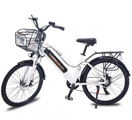 YZ-YUAN Bici YZ-YUAN Bicicletta elettrica per ciclomotore per Adulti velocità da 26 Pollici Smart E-Bike 36V 10AH 350W Motore per Mountain Bike per Donna Motoslitta per Adulti C
