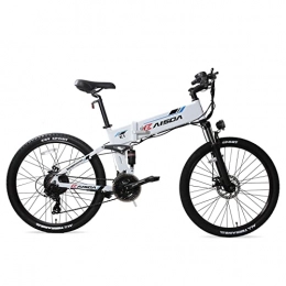 ZIEM Bici ZIEM Bicicletta Elettrica Pieghevole da 26 Pollici 48v 10, 4ah 500w Bicicletta Elettrica Servoassistita, velocità Massima 30 Km / H può Andare allo Shopping