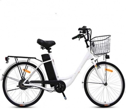 ZJZ Bici elettriches ZJZ Bicicletta da 24 Pollici per Bici elettriche per Adulti, Batteria al Litio Rimovibile Portatile 3 modalità di Lavoro Sport Ciclismo all'aperto, Grigio