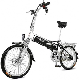 ZJZ Bici elettriches ZJZ Bicicletta elettrica Pieghevole, Mountain Bike 36V400W, Telaio in Lega di Alluminio 14, 5AH Batteria al Litio assistita 60KM, Biciclette da Città per Uomini e Donne per Adulti