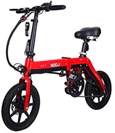 ZJZ Bici elettriches ZJZ Biciclette, Bici elettrica Pieghevole per Adulti, Bici per pendolari con, Batteria agli ioni di Litio da 36 V / 10 Ah con 3 modalità di Guida